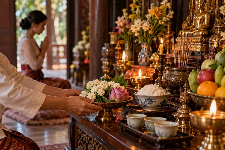 Understanding Ritual Offerings in Traditional Religious Practices